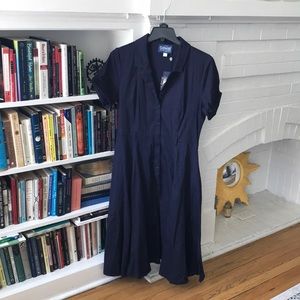 BNWT Collectif navy dress, UK size 14